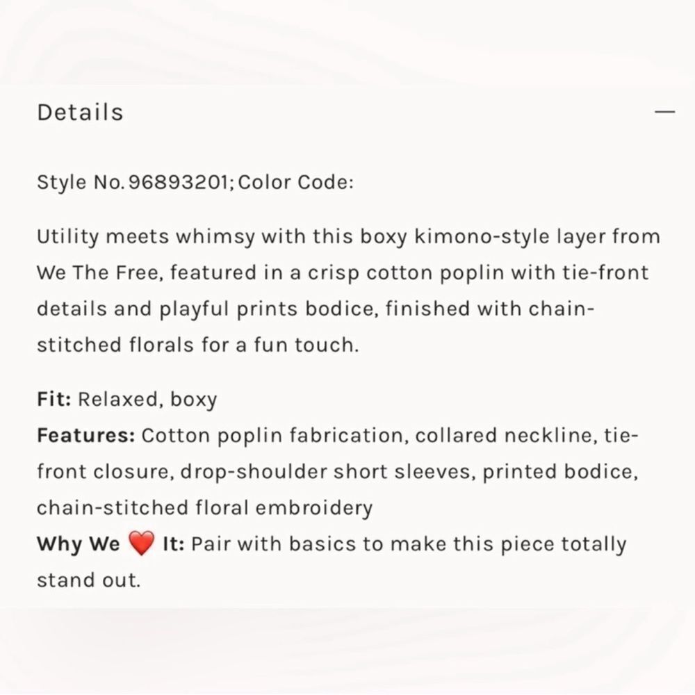 FREE PEOPLE We The Free Pressed in Flowers Embroidered Floral Kimono Jacket - Picture 5 of 11